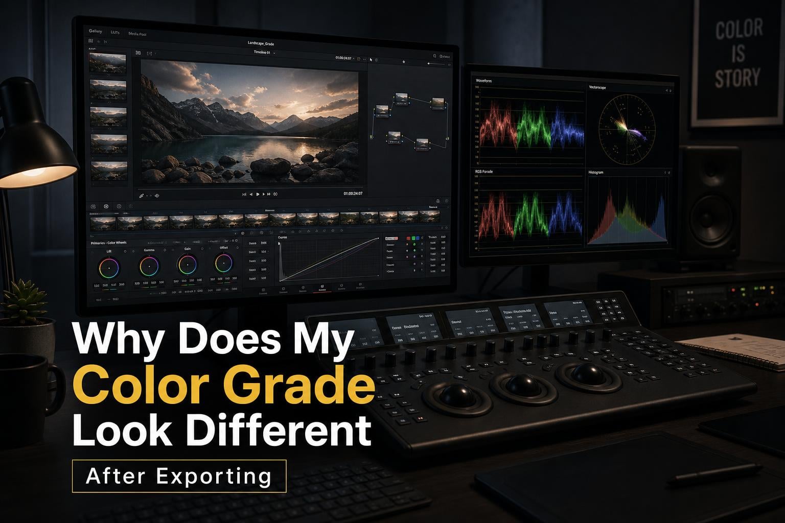 Why Does My Color Grade Look Different After Exporting?