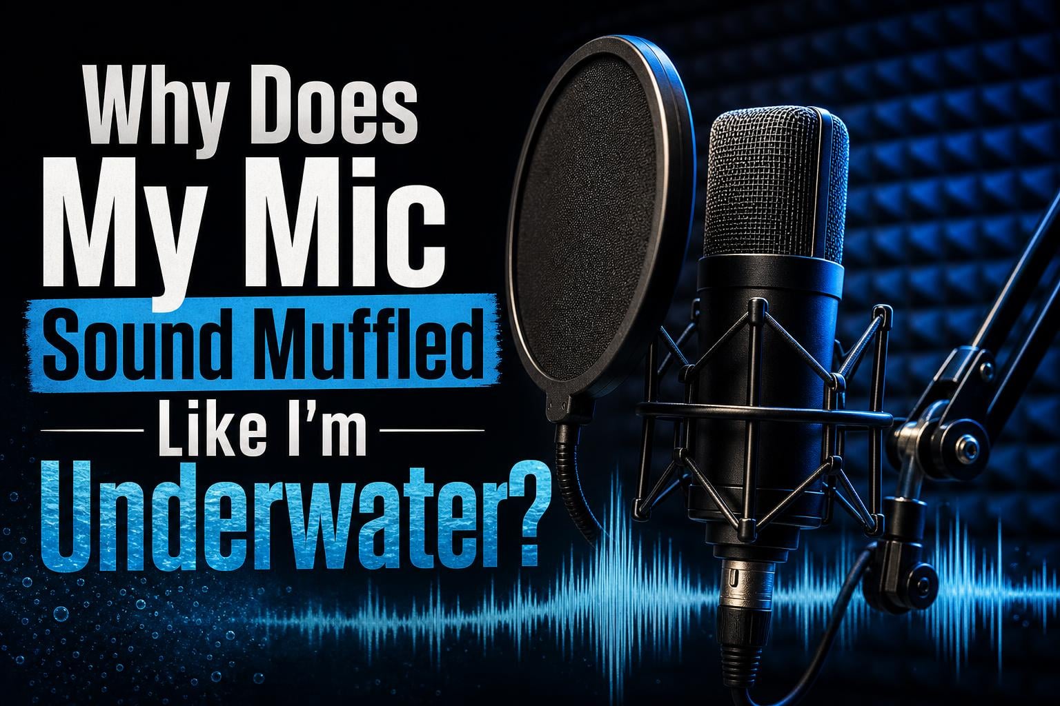 Why Does My Mic Sound Muffled Like I'm Underwater?