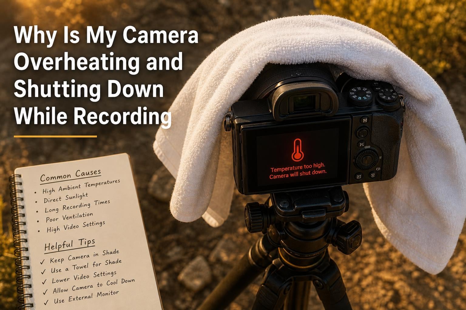 Why Is My Camera Overheating and Shutting Down While Recording?
