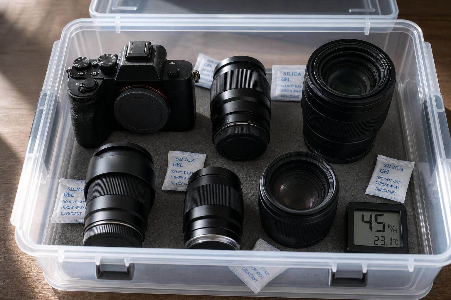 How to Safely Store Camera Gear to Prevent Moisture Damage