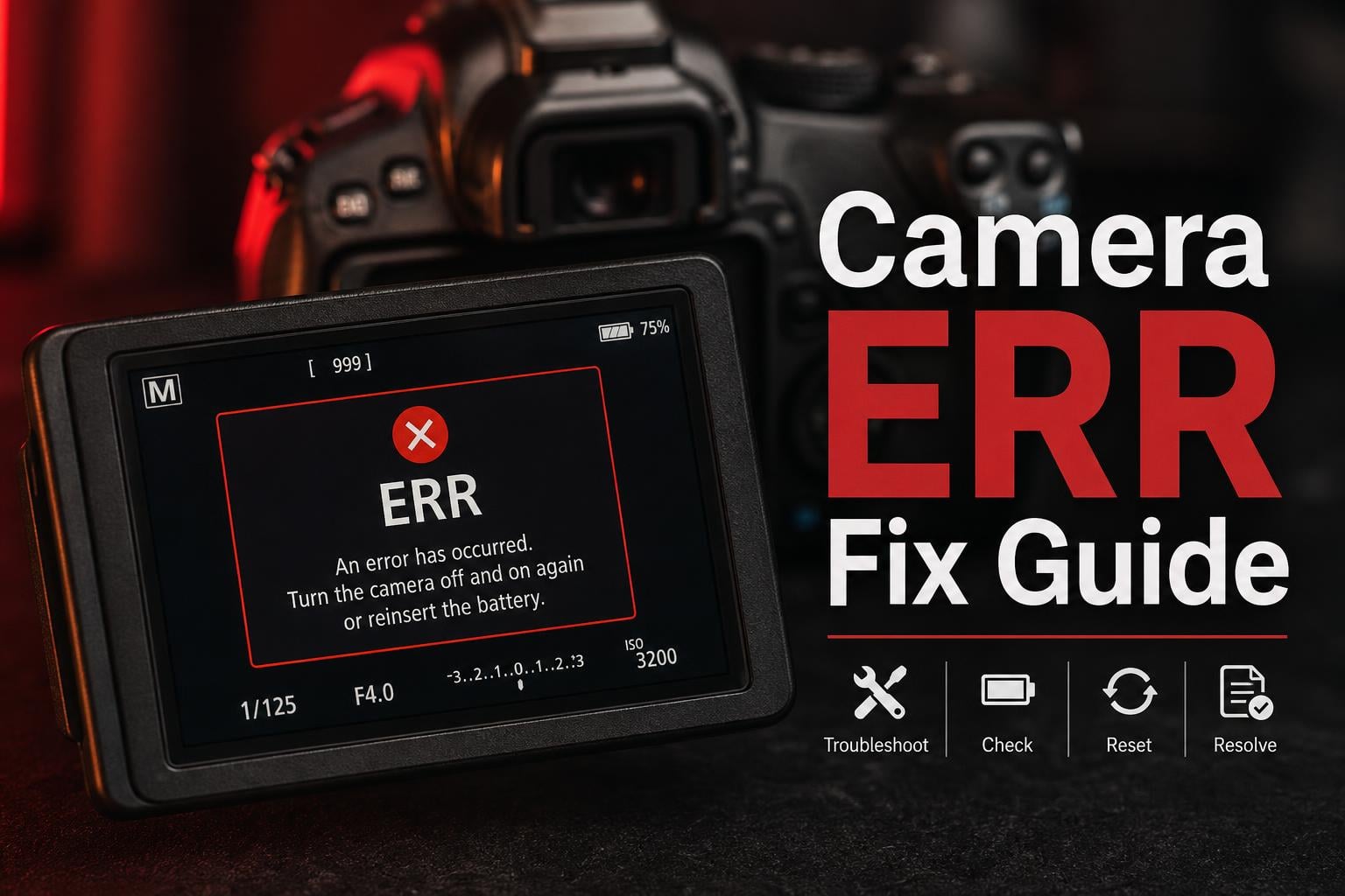 Why Does My Camera Say "Err" or Freeze Randomly?