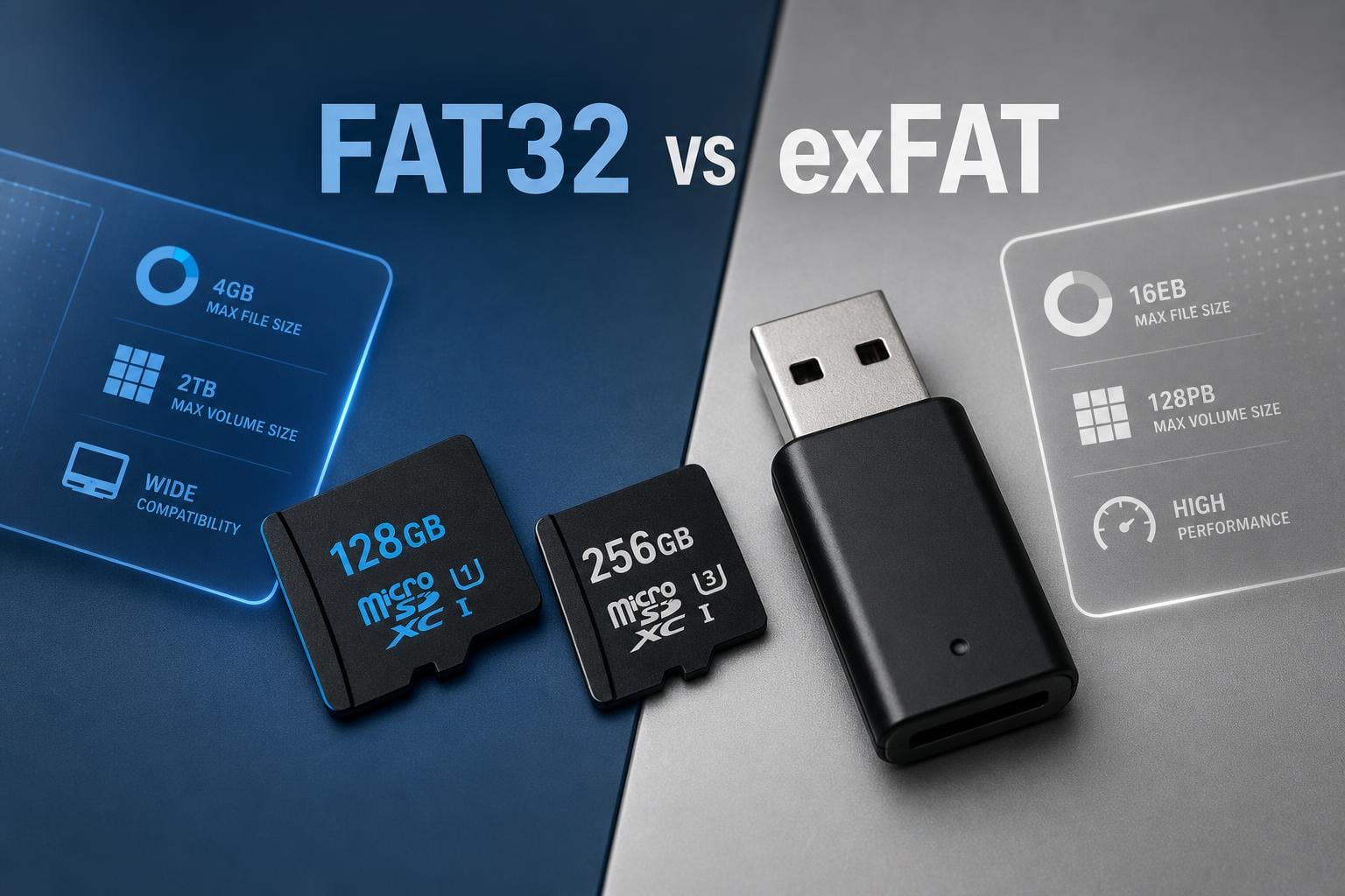 FAT32 vs exFAT: Why It Matters for Your Memory Card