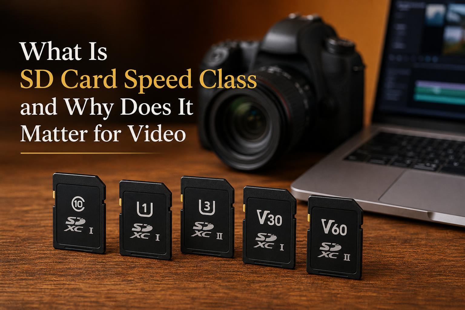 What Is SD Card Speed Class and Why Does It Matter for Video?