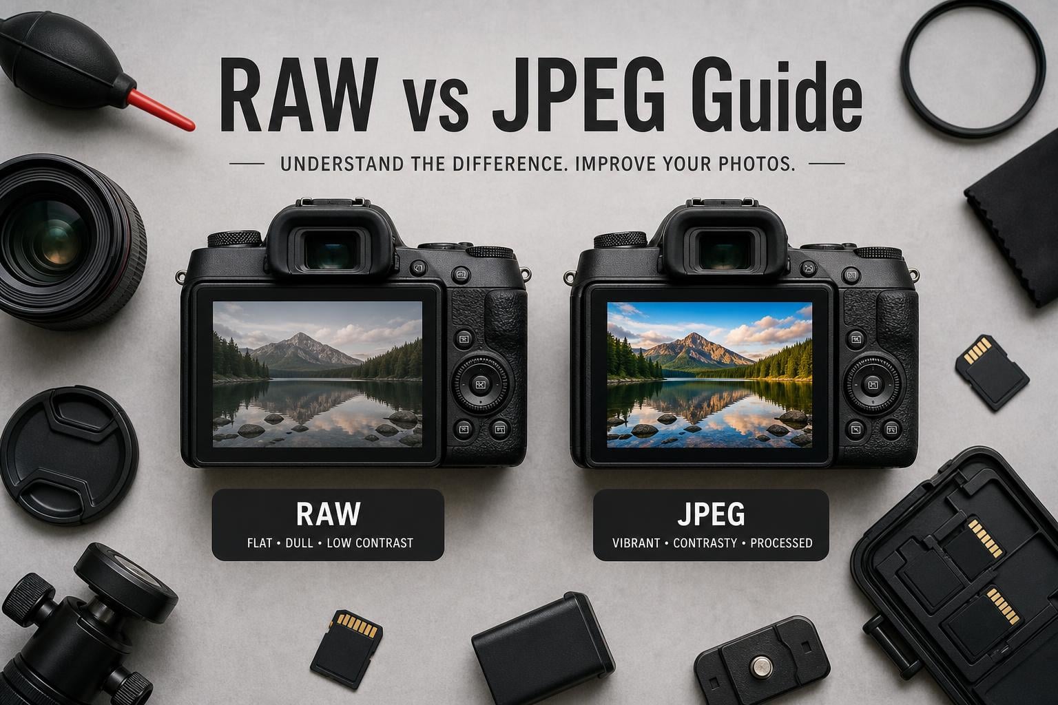 What Is the Difference Between RAW and JPEG and Which Should You Shoot?