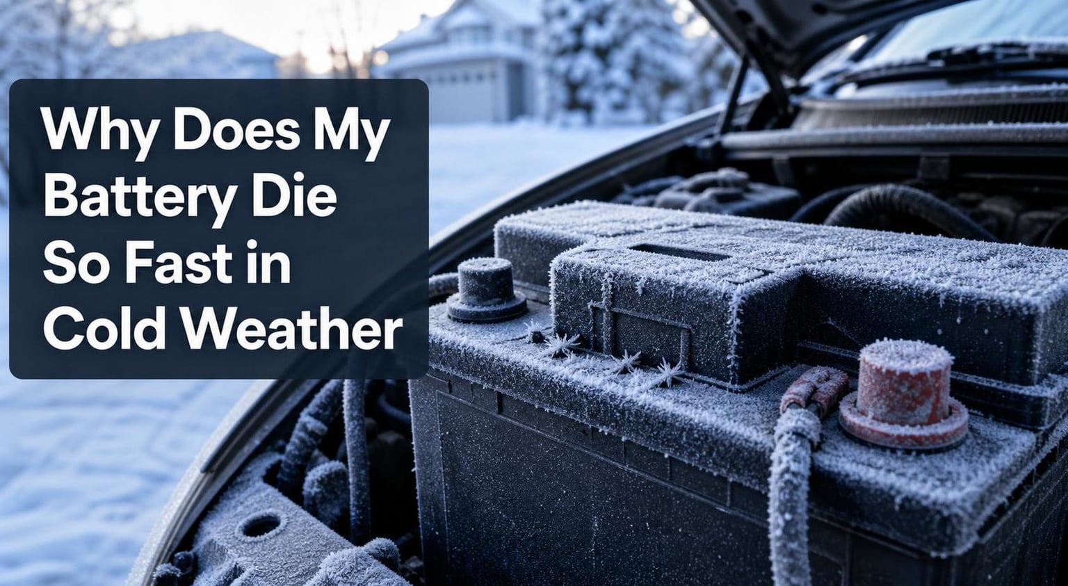 Why Does My Battery Die So Fast in Cold Weather?