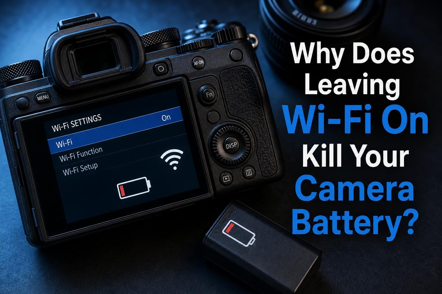 Why Does Leaving Wi-Fi On Kill Your Camera Battery?