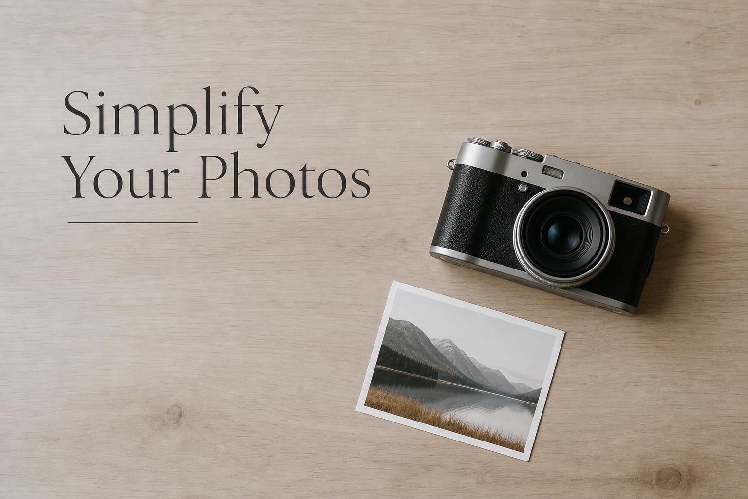 Why Do My Photos Feel Cluttered and How to Simplify Them?