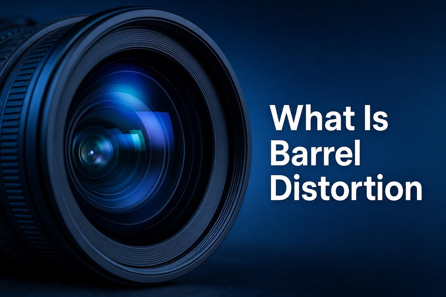 What Is Barrel Distortion and Why Do Wide Lenses Bend Straight Lines?