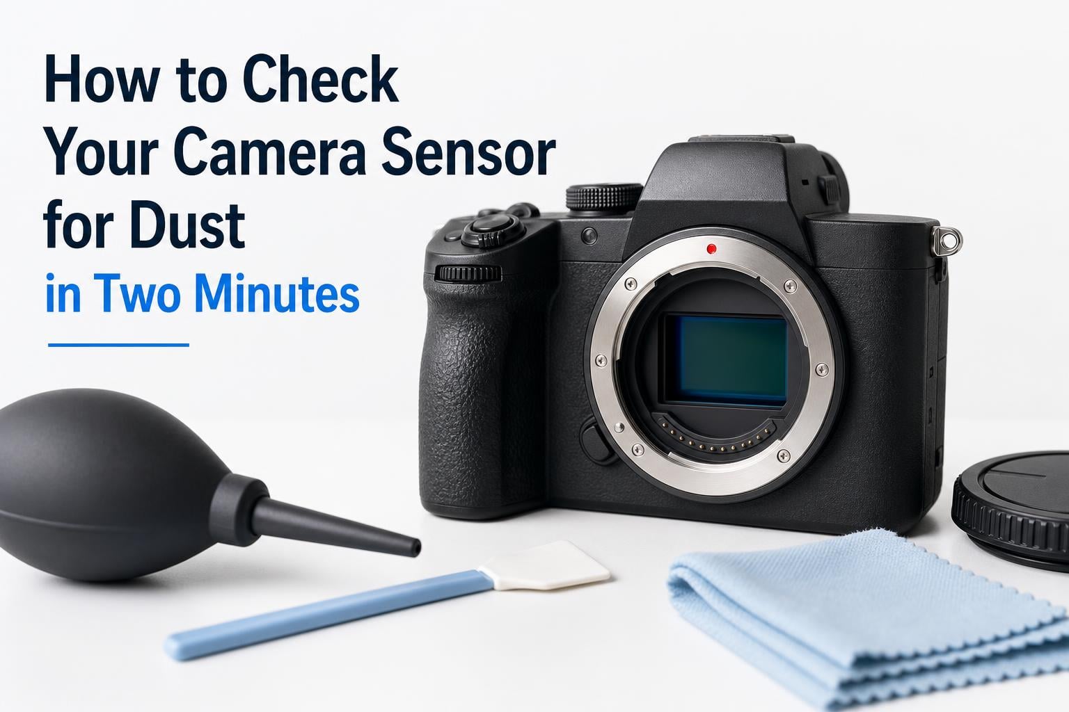 How to Check Your Camera Sensor for Dust in Two Minutes