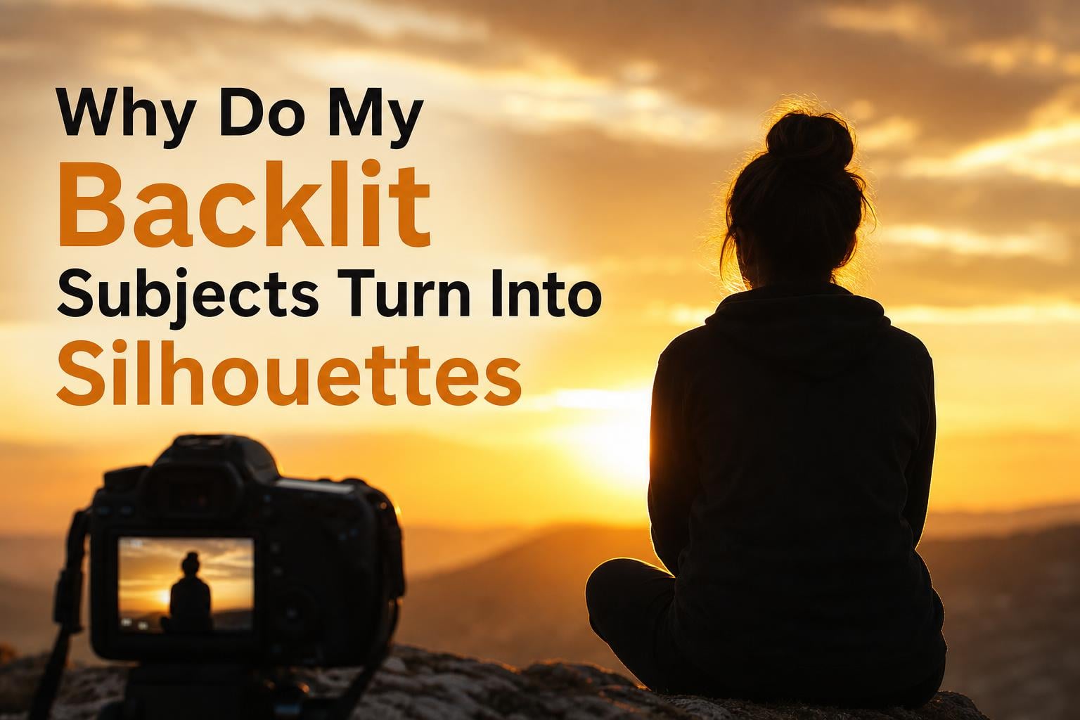 Why Do My Backlit Subjects Turn Into Silhouettes?
