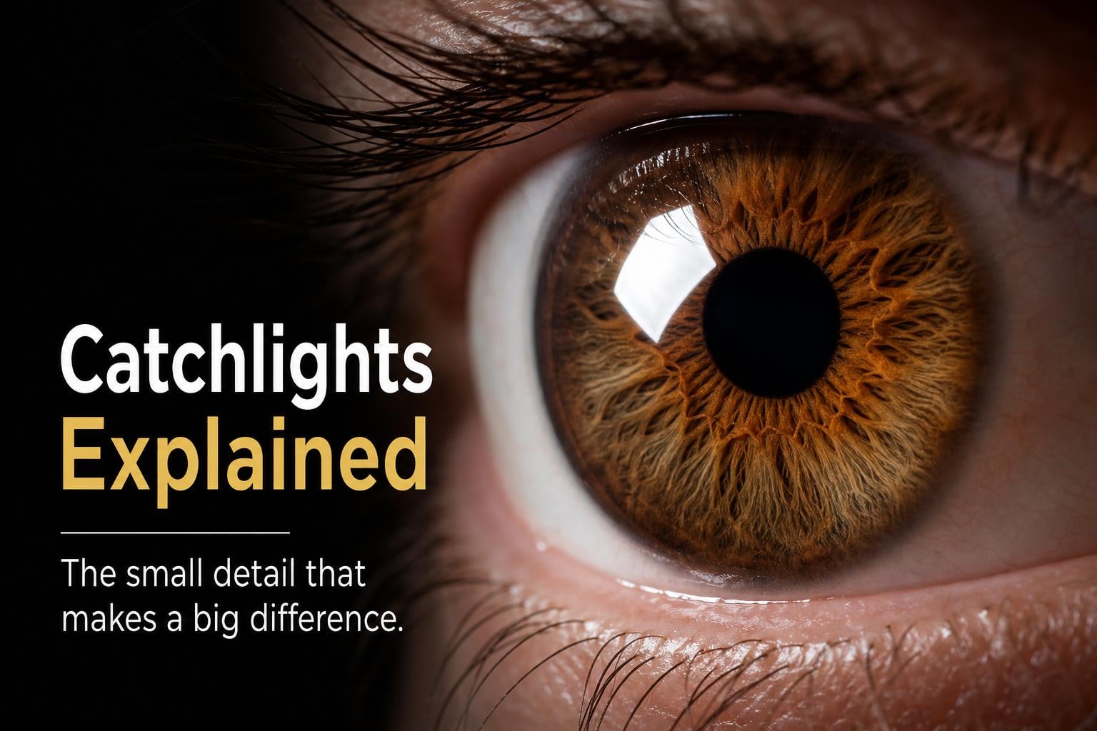 What Are Catchlights and Why Do Portraits Look Dead Without Them?