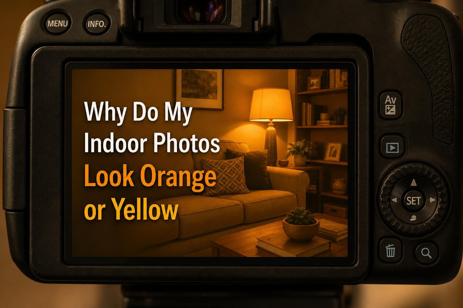 Why Do My Indoor Photos Look Orange or Yellow?