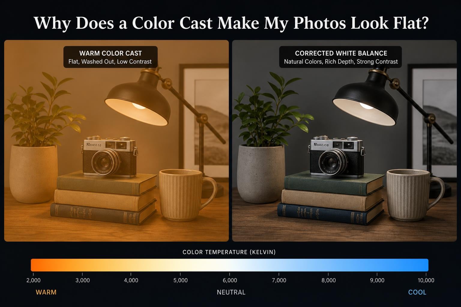 Why Does a Color Cast Make My Photos Look Flat?