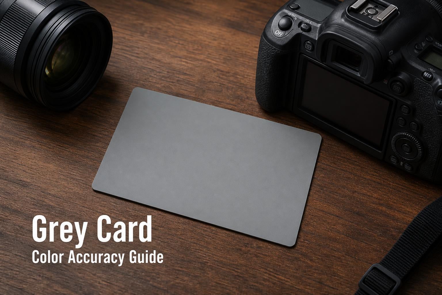 How a Grey Card Guarantees Accurate Colors in Any Light