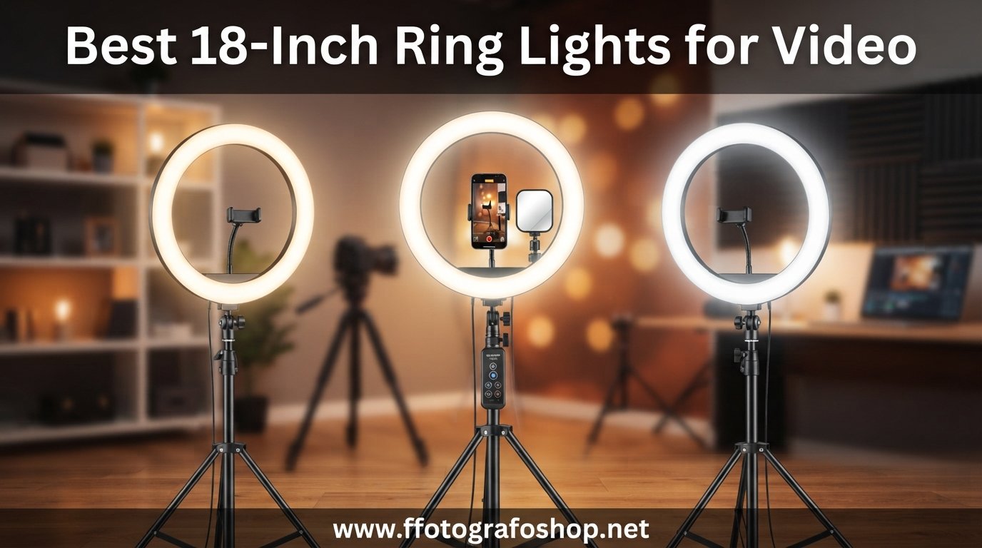 Best 18-Inch Ring Lights for Video