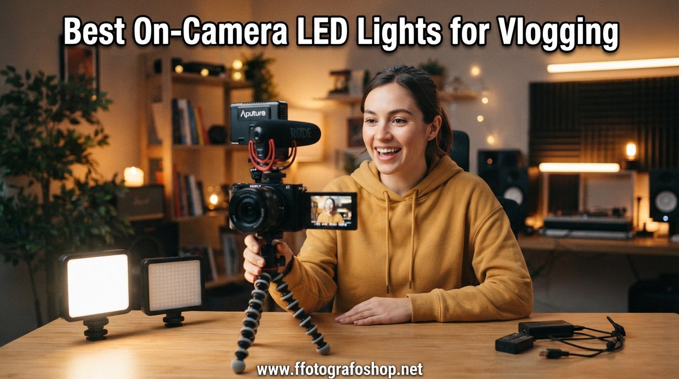 Best On-Camera LED Lights for Vlogging