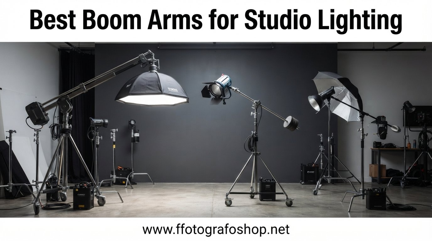 Best Boom Arms for Studio Lighting