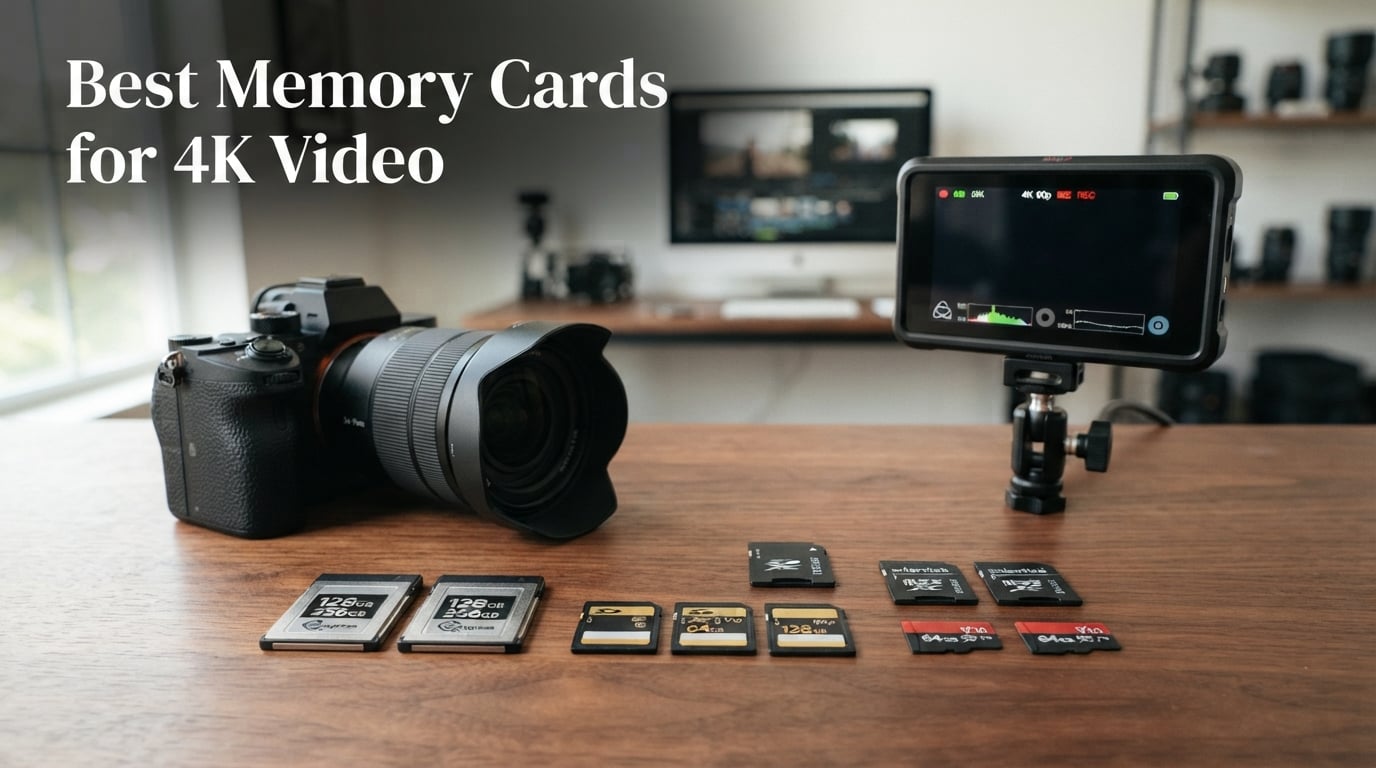 Best Memory Cards for 4K Video