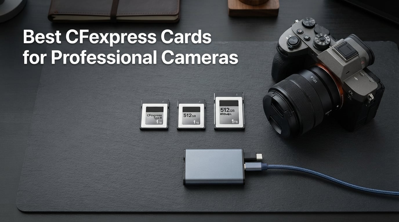 Best CFexpress Cards for Professional Cameras