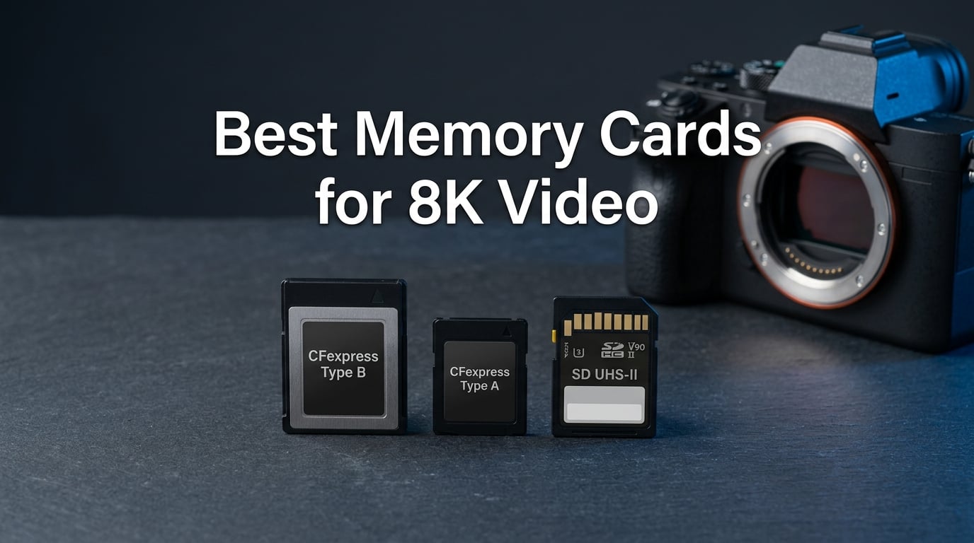 Best Memory Cards for 8K Video