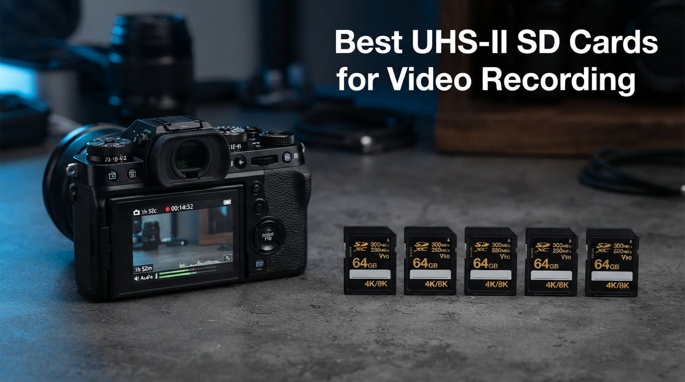 Best UHS-II SD Cards for Video Recording