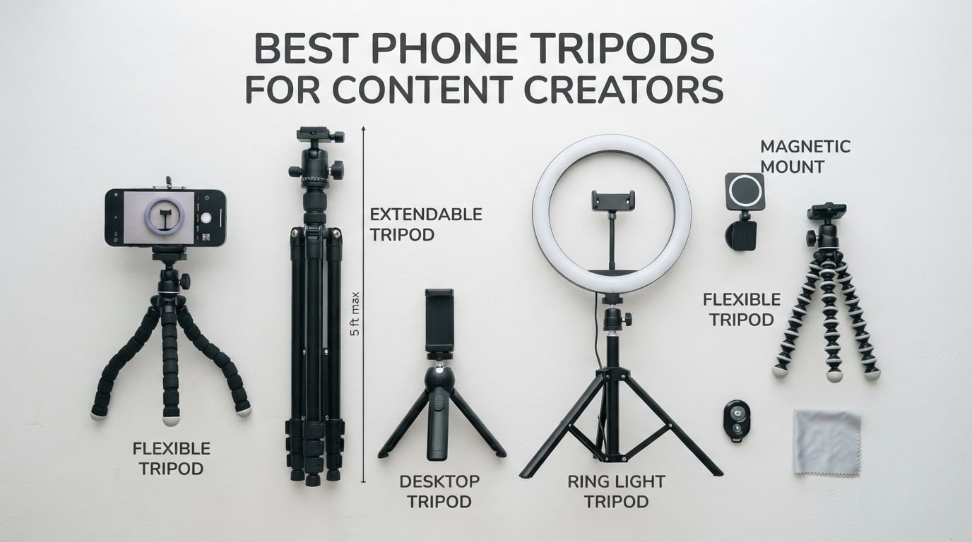 Best Phone Tripods for Content Creators