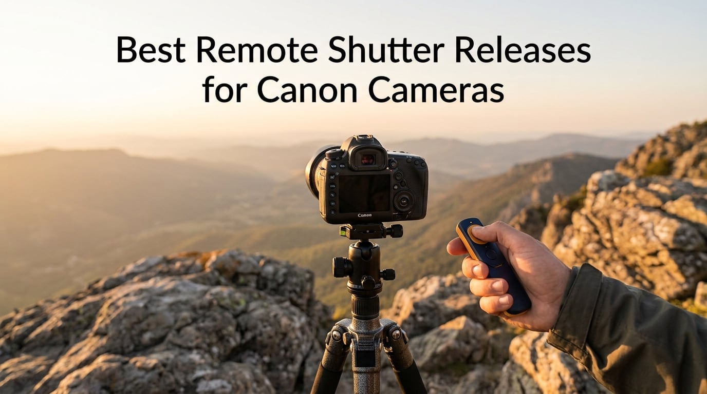 Best Remote Shutter Releases for Canon Cameras