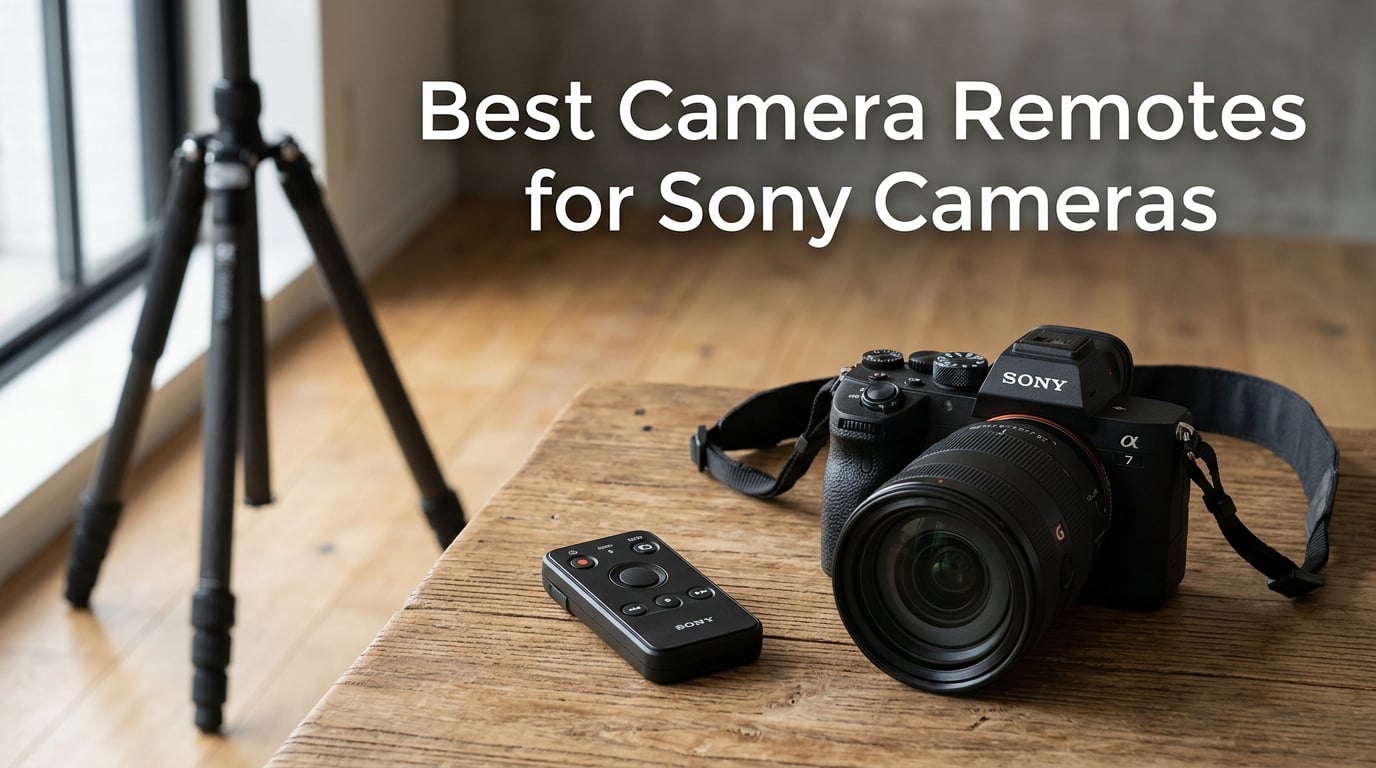 Best Camera Remotes for Sony Cameras