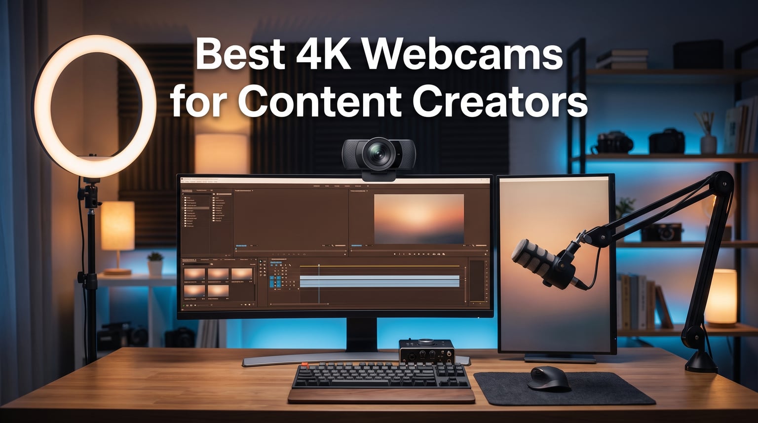 Best 4K Webcams for Content Creators