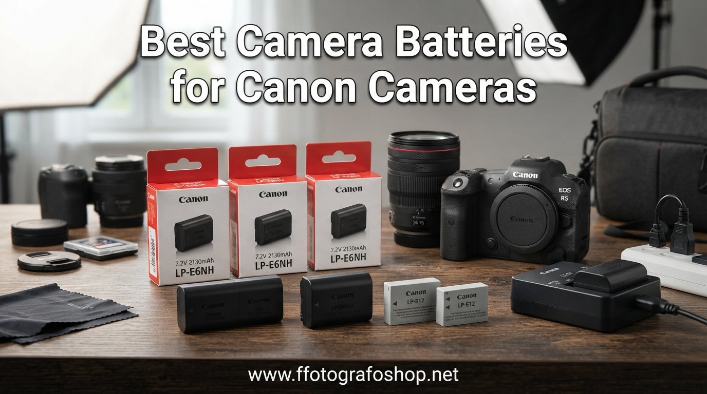 Best Camera Batteries for Canon Cameras