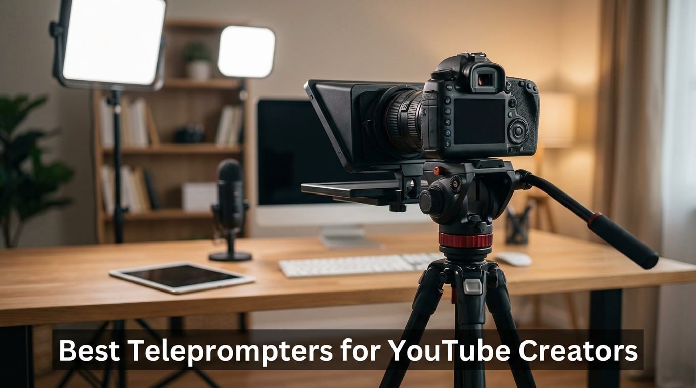 Best Teleprompters for YouTube Creators