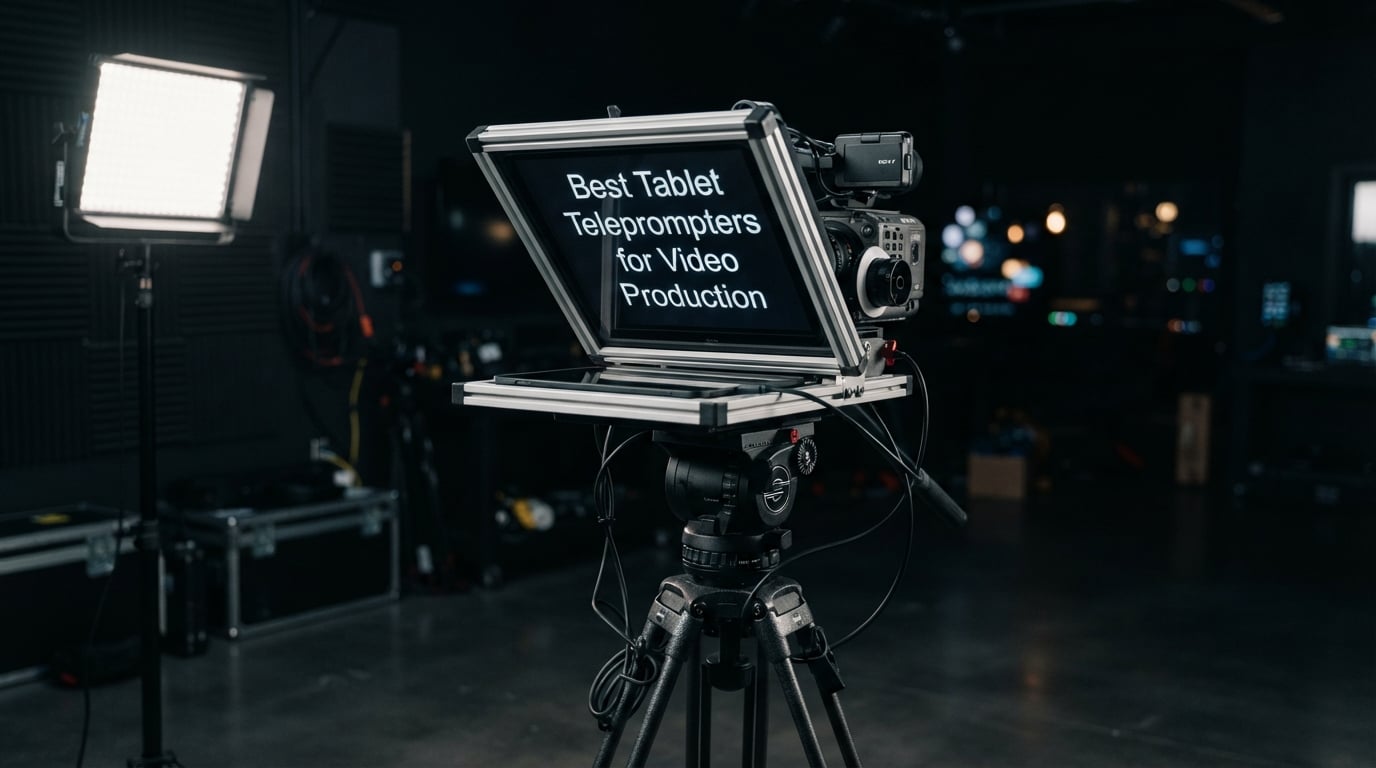 Best Tablet Teleprompters for Video Production