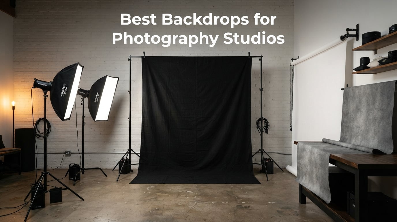 Best Backdrops for Photography Studios