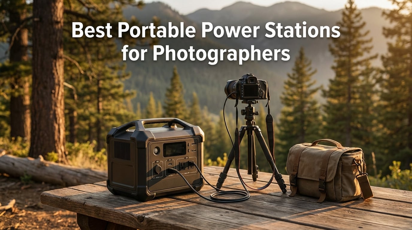 Best Portable Power Stations for Photographers