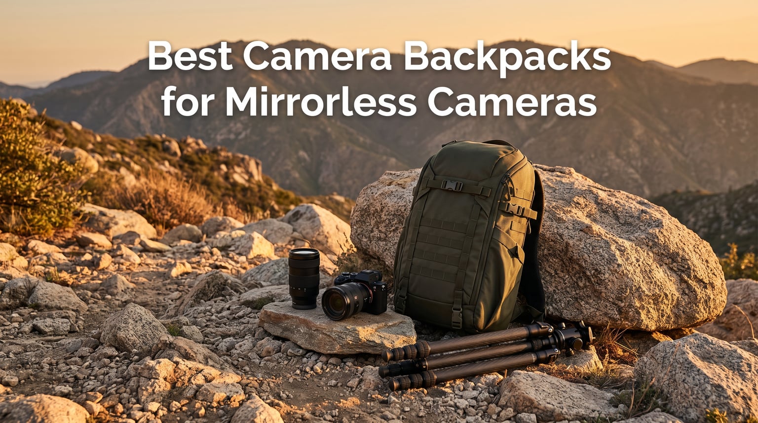 Best Camera Backpacks for Mirrorless Cameras