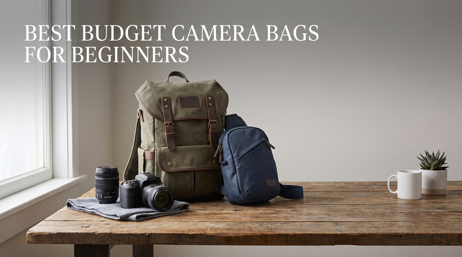 Best Budget Camera Bags for Beginners