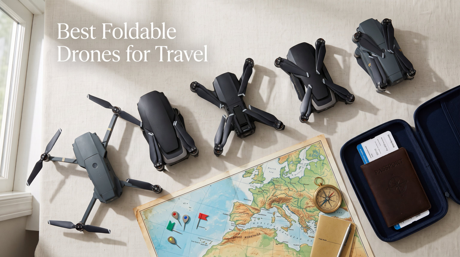 Best Foldable Drones for Travel