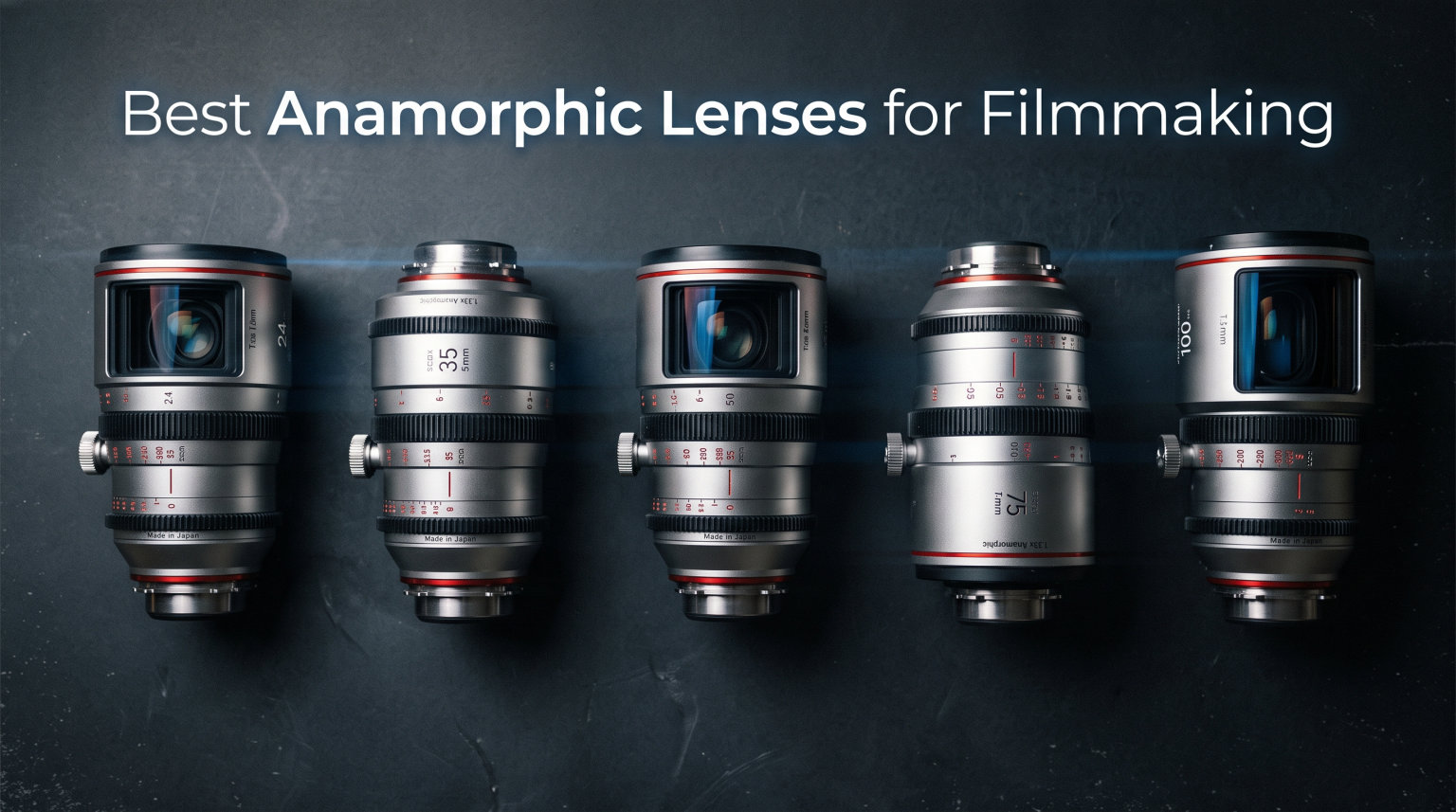 Best Anamorphic Lenses for Filmmaking