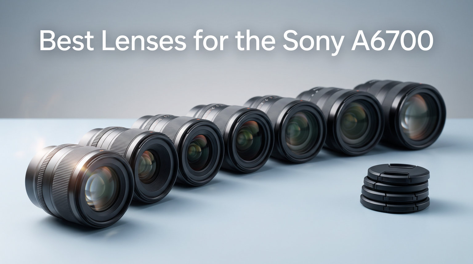 Best Lenses for the Sony A6700