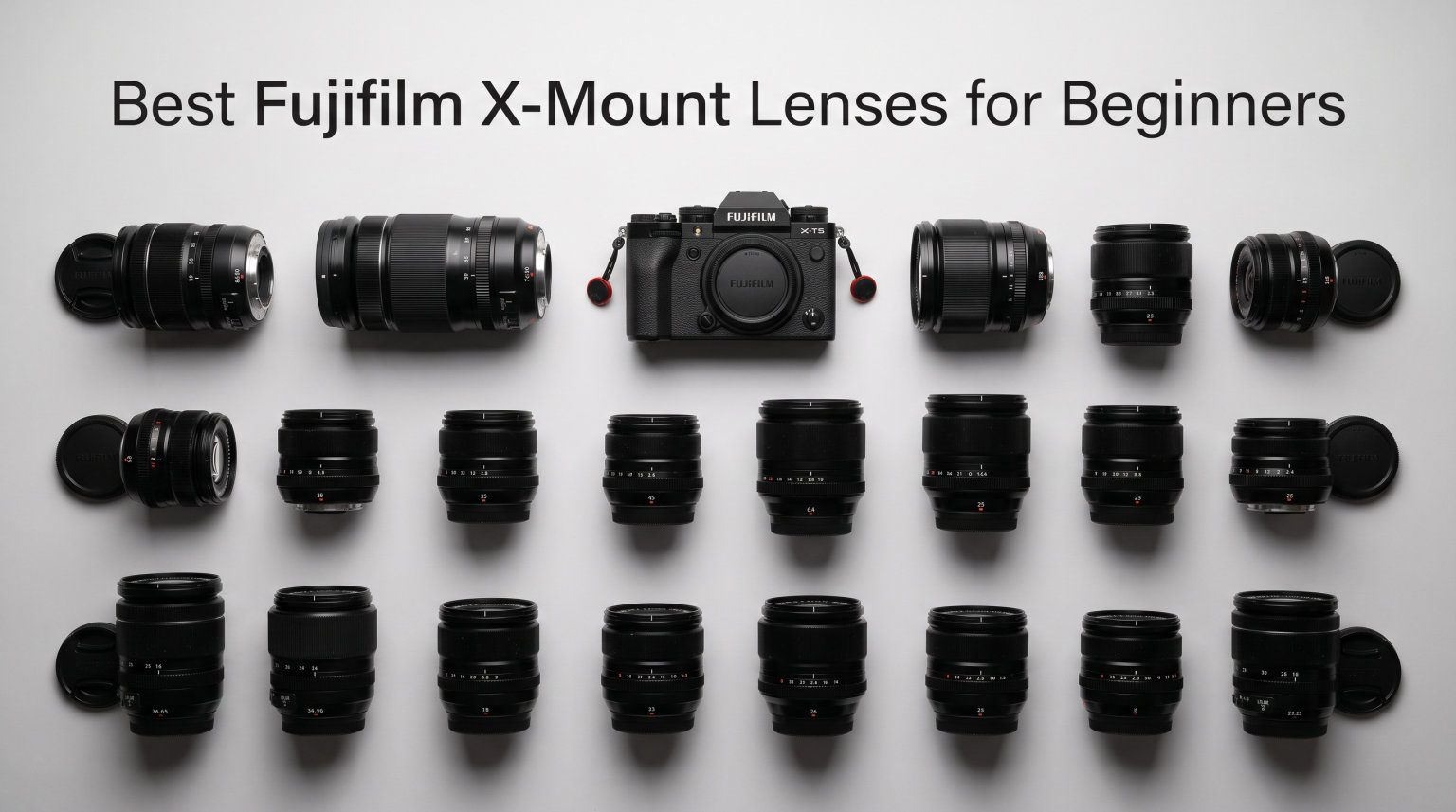 Best Fujifilm X-Mount Lenses for Beginners