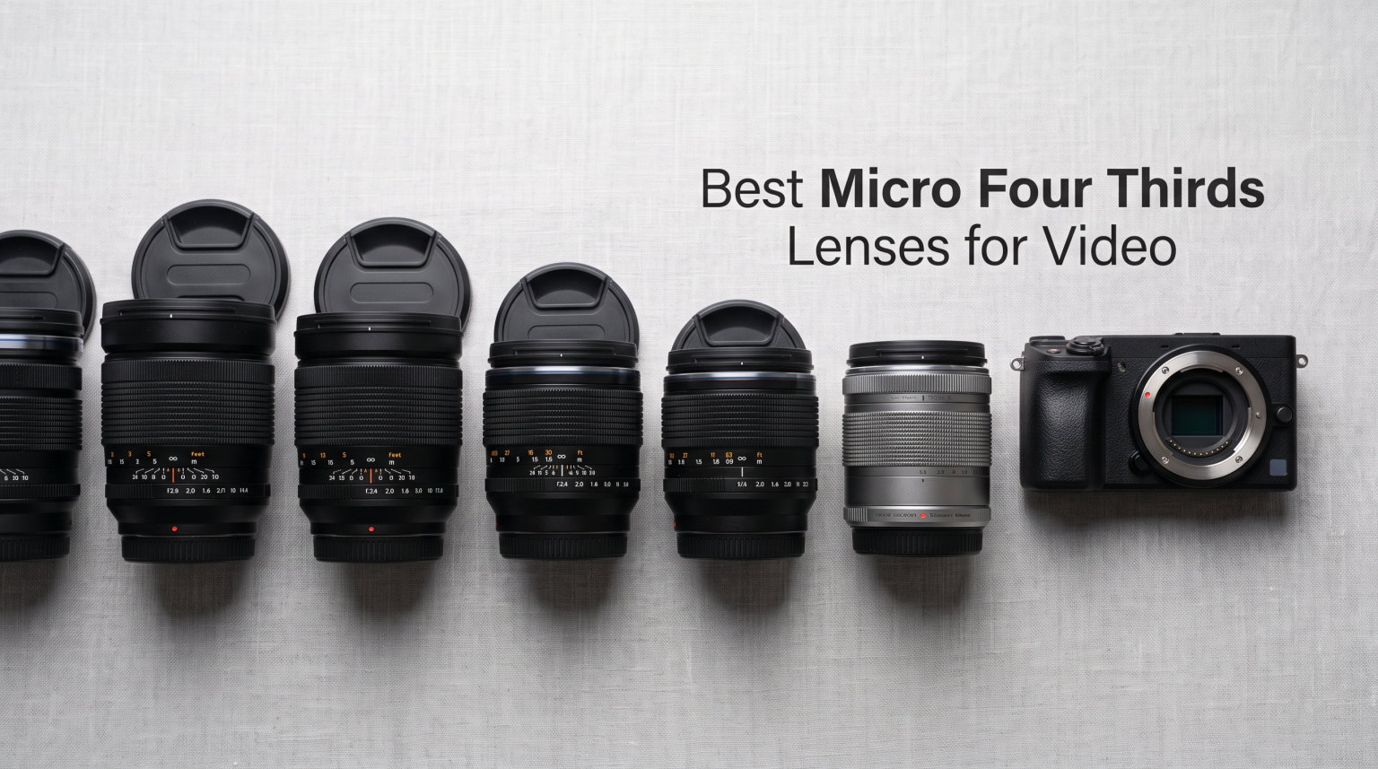Best Micro Four Thirds Lenses for Video