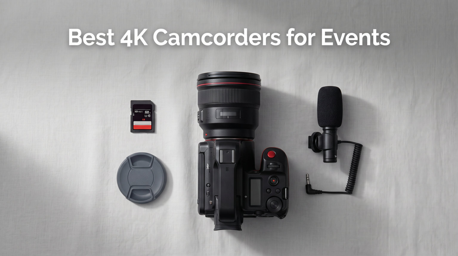 Best 4K Camcorders for Events