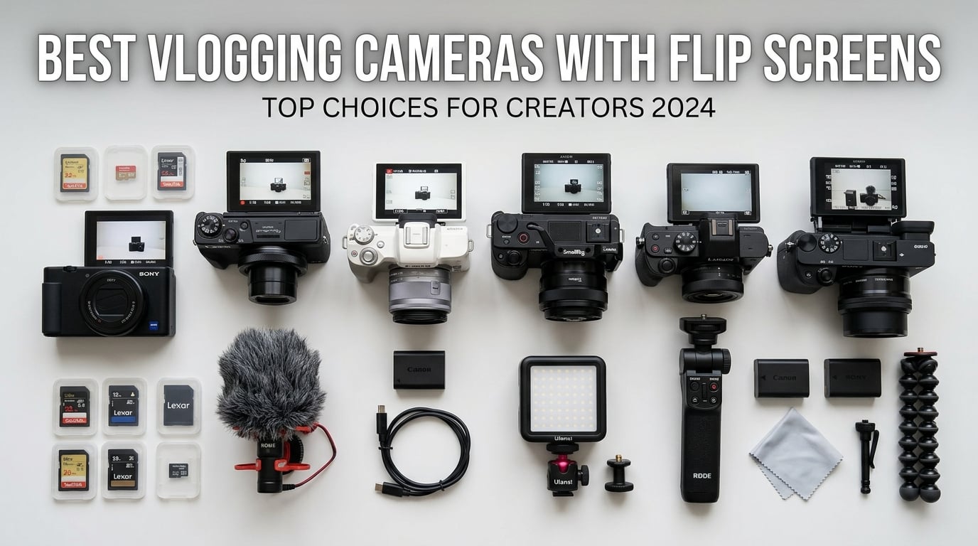 Best Vlogging Cameras with Flip Screens