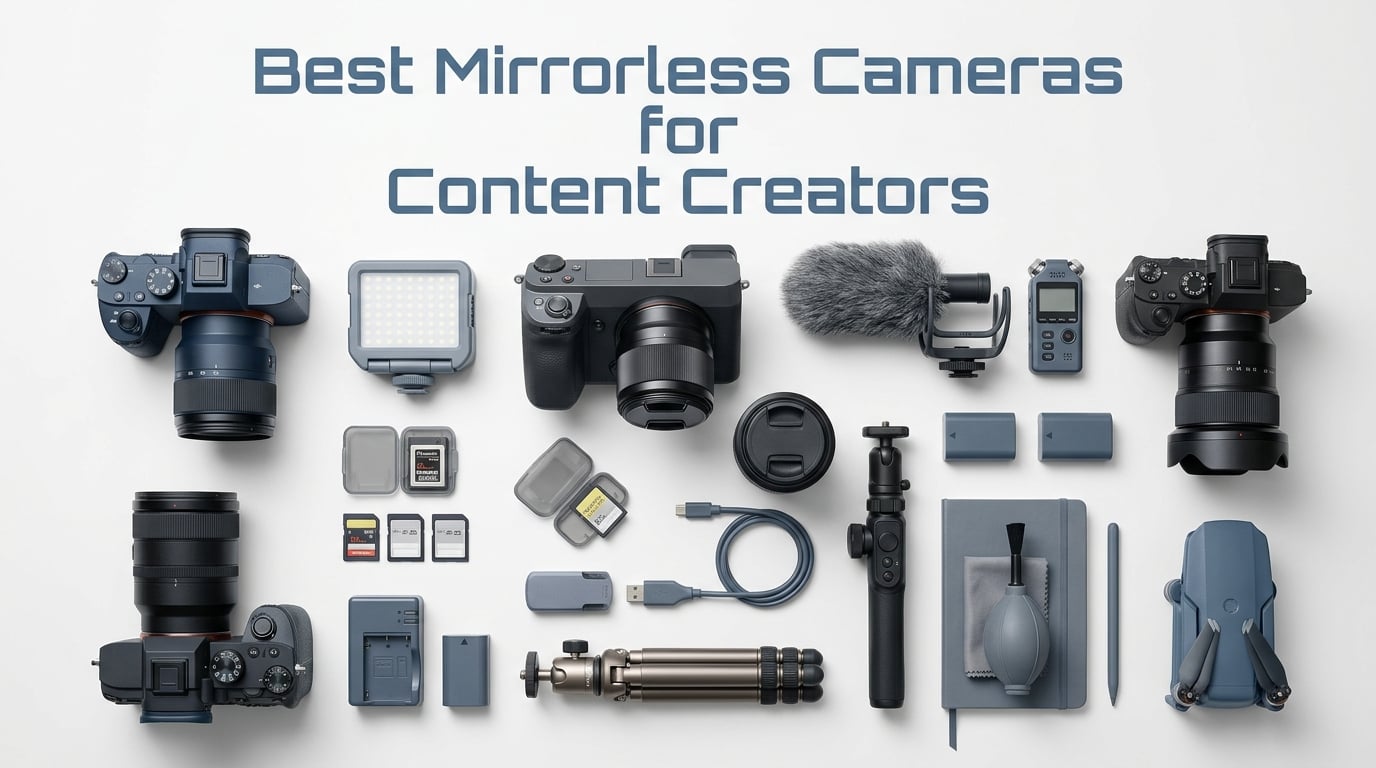 Best Mirrorless Cameras for Content Creators