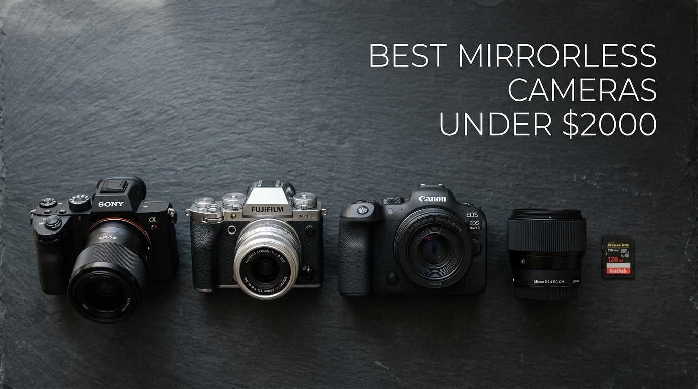 Best Mirrorless Cameras Under $2000