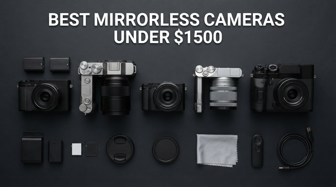Best Mirrorless Cameras Under $1500
