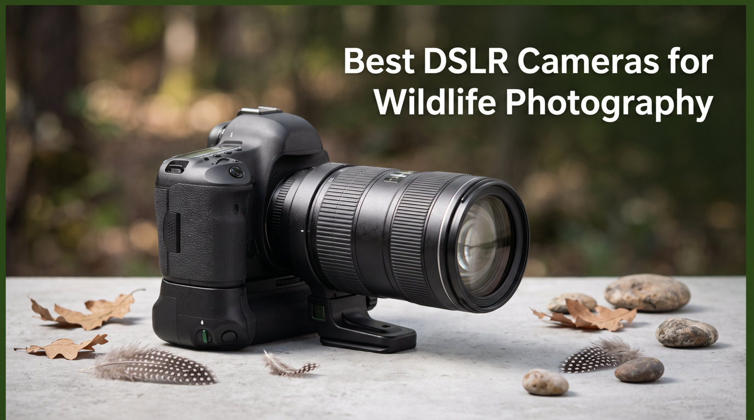 Best DSLR Cameras for Wildlife Photography