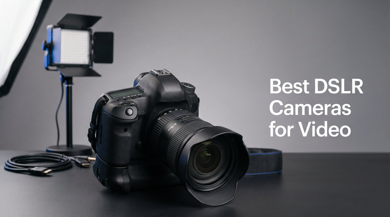 Best DSLR Cameras for Video
