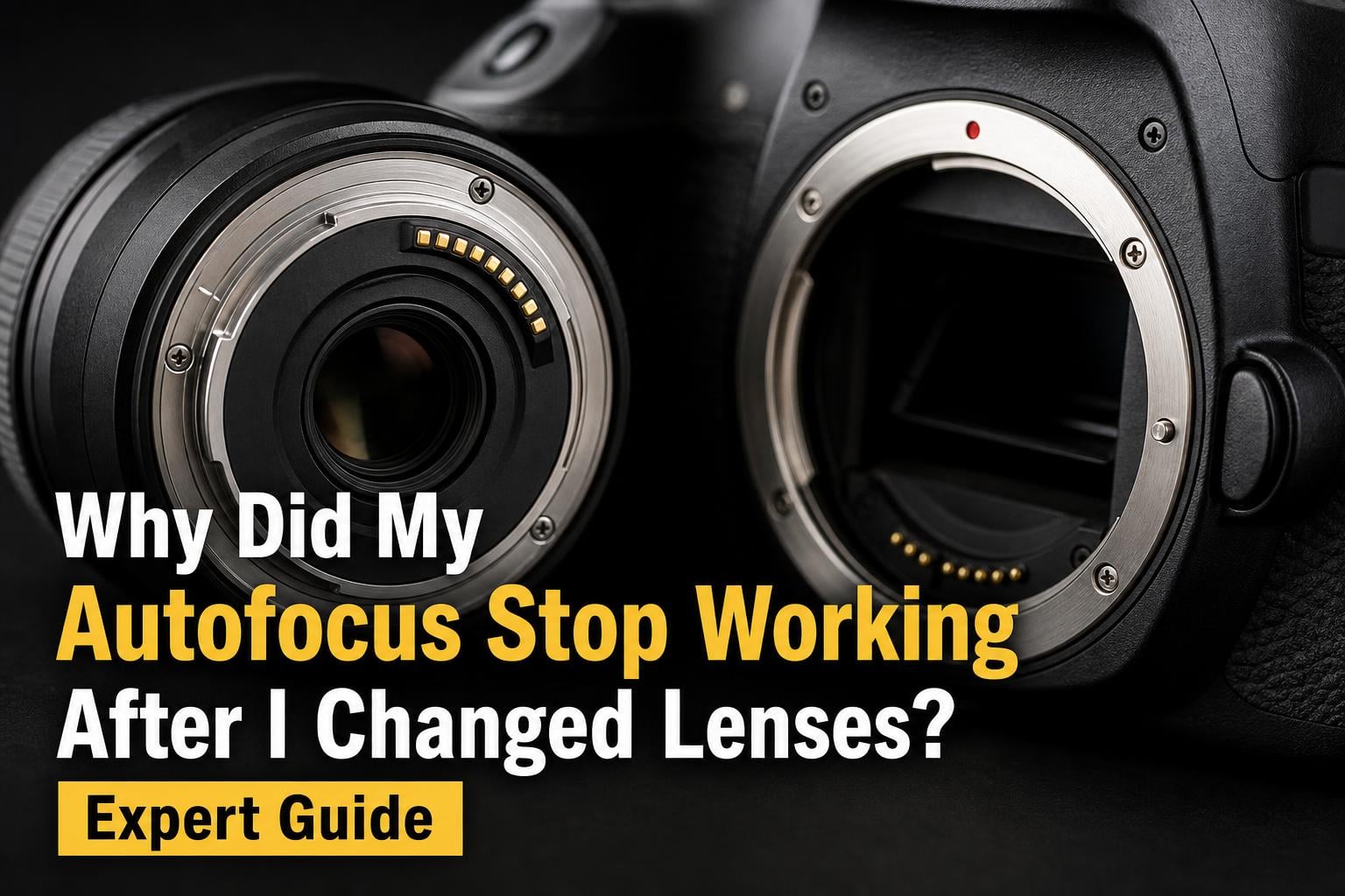 Why Did My Autofocus Stop Working After I Changed Lenses?