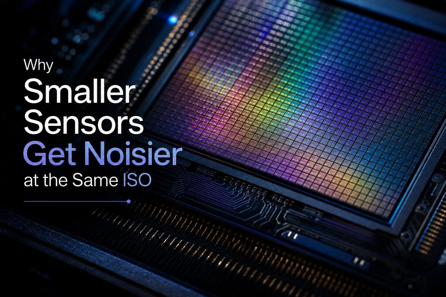 Why Do Smaller Sensors Get Noisier Than Full-Frame at the Same ISO?